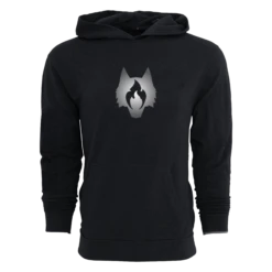 Crimson Fire Wolf Gotham Hoodie