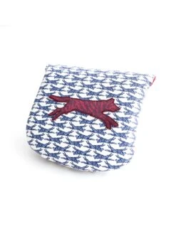 Crimson Wolf Mallet Putter Cover -Greyson Clothiers Shop Crimson Wolf Mallet Putter Cover 1