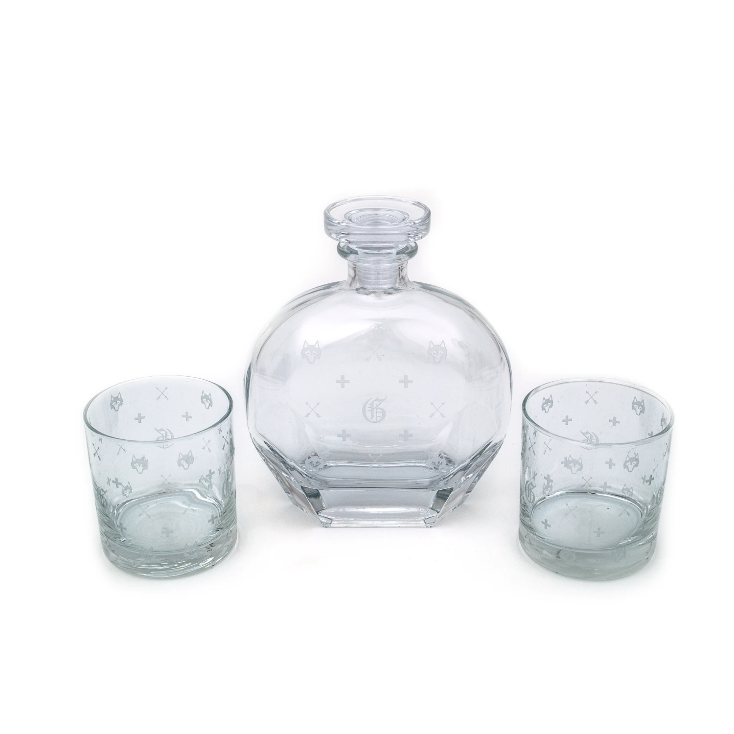 G.O.A.T. On The Rocks Glasses And Decanter Set 2 G.O.A.T. On The Rocks Glasses And Decanter Set - Image 2