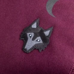 Sacred Owl Hoodie -Greyson Clothiers Shop Greyson Sacred Owl Hoodie Maroon Detail