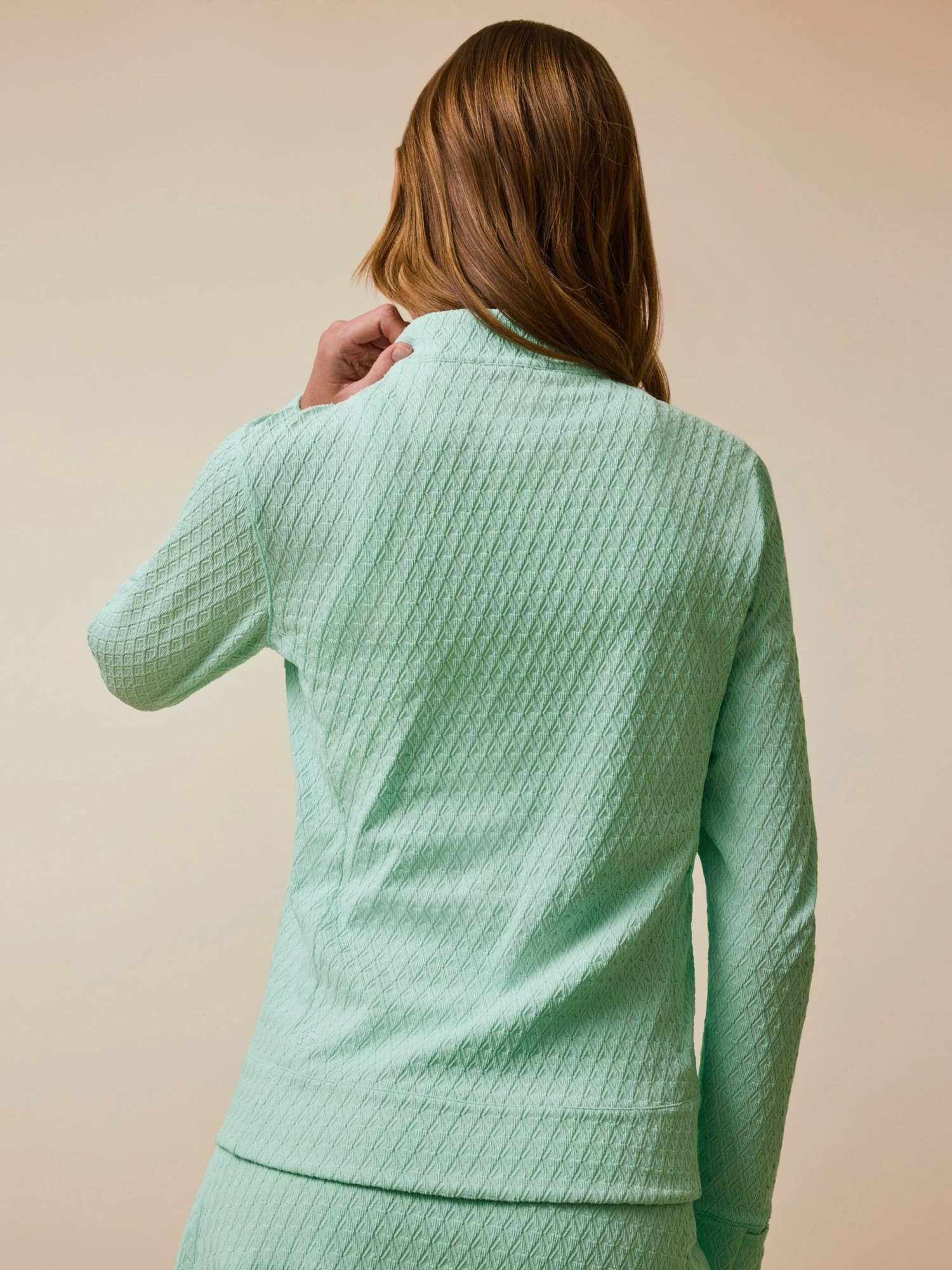 Diamonds All Day Jacquard Halley II Quarter-Zip 3 Diamonds All Day Jacquard Halley II Quarter-Zip - Image 3