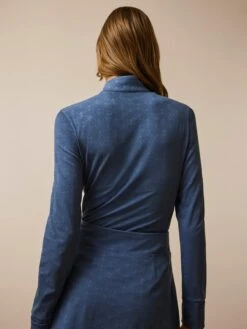 Wolf Links Jacquard Halley II Quarter-Zip -Greyson Clothiers Shop LSP24K55B 591 6676 BACK