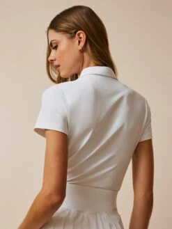 Halley Short Sleeve Quarter-Zip II 17 Halley Short Sleeve Quarter-Zip II -Greyson Clothiers Shop LSP24K66 100 7602 BACK