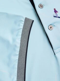 First Tracks Polo -Greyson Clothiers Shop MFA23K16 335 Detail3 3332