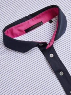 Ohoopee Polo -Greyson Clothiers Shop MFA23K48 100 Detail1 3299