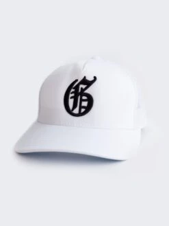Gothic "G" Trucker Hat -Greyson Clothiers Shop MG22A29100 ARCTIC