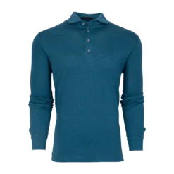 Omaha Long Sleeve Polo (Orca)