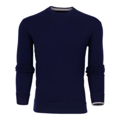 Tomahawk Cashmere Crewneck Sweater (Abyss)