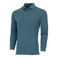 Omaha Long Sleeve Polo -Greyson Clothiers Shop MSP24K10LS 714 2