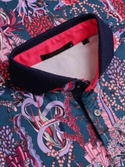 Underwater Forest Polo -Greyson Clothiers Shop MSP24K16 487 Detail1 1437