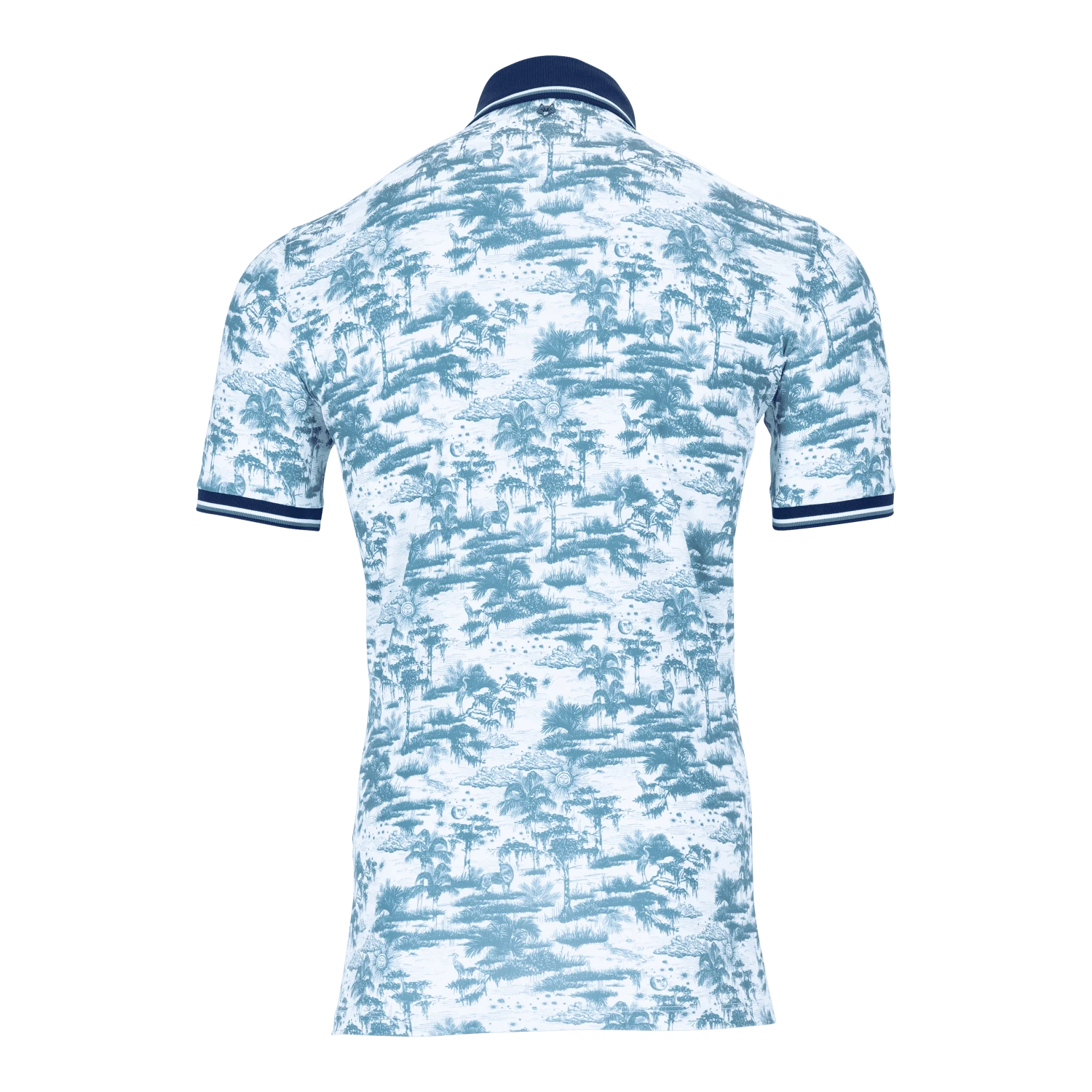 Mystic Marsh Toile Polo 2 Mystic Marsh Toile Polo - Image 2