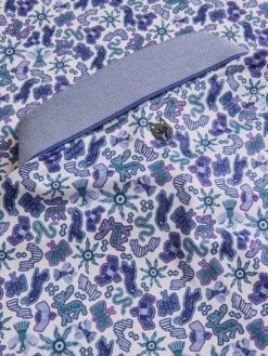 Tulum Symbols Polo -Greyson Clothiers Shop MSP24K27 100 Detail3 0383