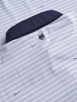 Wind And Water Symbol Polo -Greyson Clothiers Shop MSP24K42 100 Detail3 0899