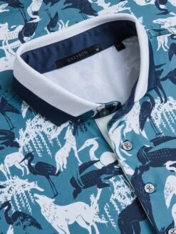 Shadows Of The Marsh Polo -Greyson Clothiers Shop MSP24K69 714 Detail1 0163