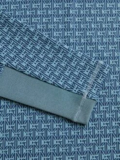 Monogram Jacquard Quarter-Zip -Greyson Clothiers Shop MSP24K92A 714 Detail3 0690