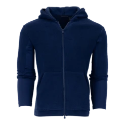 Sherpa Hybrid Full-Zip Hoodie