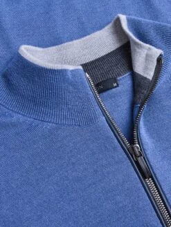 Saratoga Quarter-Zip Sweater -Greyson Clothiers Shop MSP24S21 428 Detail1 0354