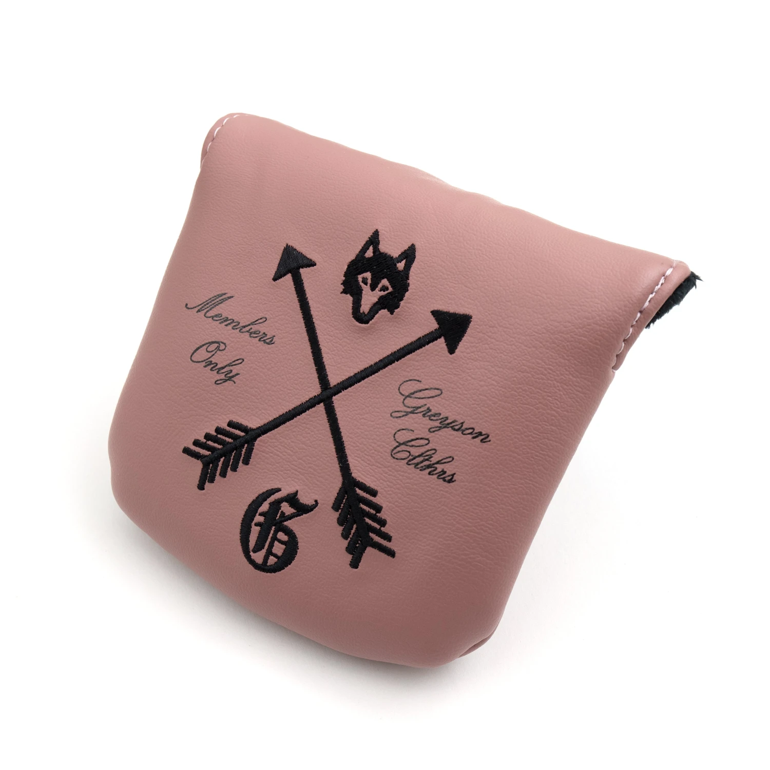 Members Only Mallet Putter Cover 1 Members Only Mallet Putter Cover