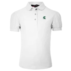 Girl's Michigan State Spartan Scarlett Polo