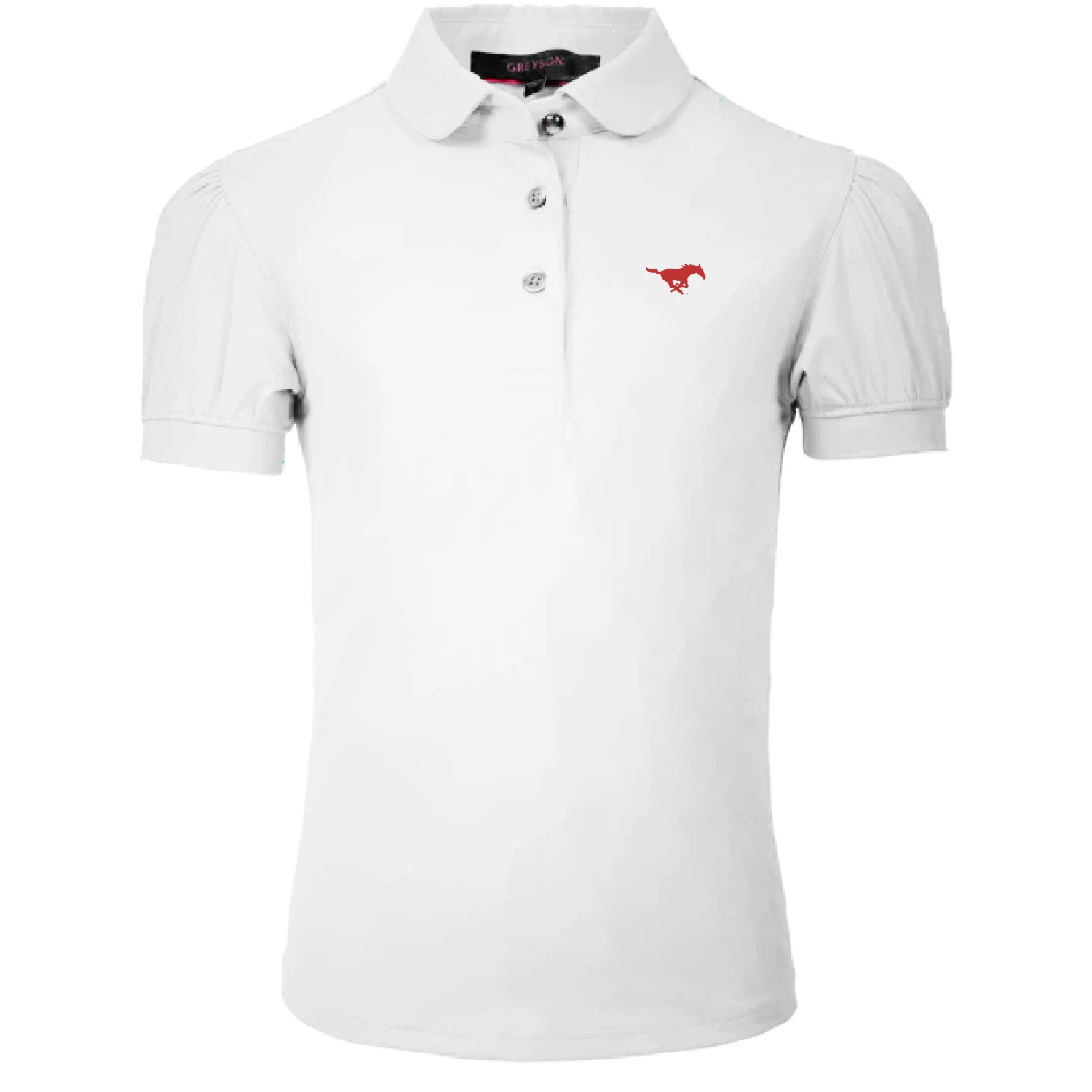 Girl's SMU Scarlett Polo 1 Girl's SMU Scarlett Polo