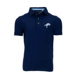 Boy's Pouncing Wolf Tala Polo