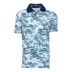 Boy's Mystic Marsh Toile Polo