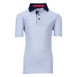 Boy's Wind And Water Symbol Polo